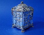 George III Silver Tea Caddy Box
Made by William Vincent, London 1770
Price 2,950.00